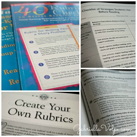 checklists and rubrics collage wm