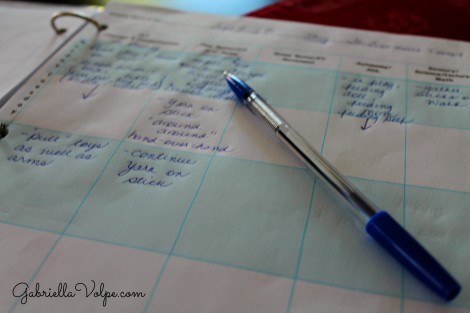 weekly planner