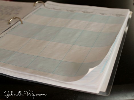 weekly planner in homeschool planner