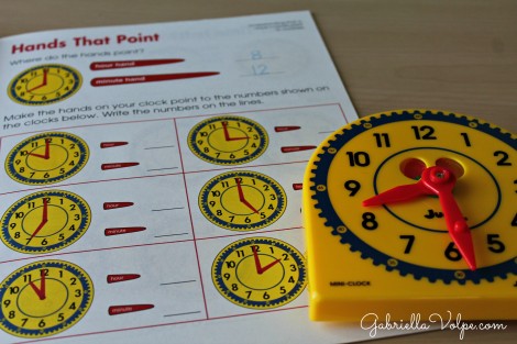 Alternatives to worksheets for the child with special needs - clock sheets