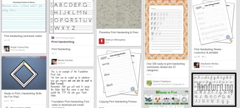 Handwriting screenshot