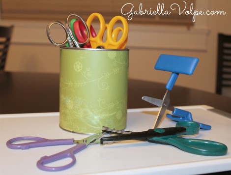 Variety of scissors - Cutting and Pasting for the Child with Special Needs