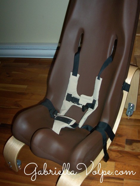 adapted portable seat - furniture for the child with special needs