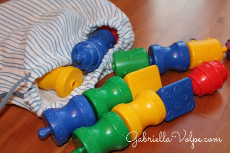 large beads - toys for the child with special needs