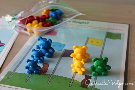 manipulatives and worksheets
