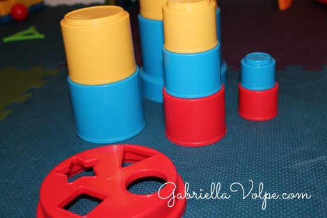 stacking cups - toys for the child with special needs