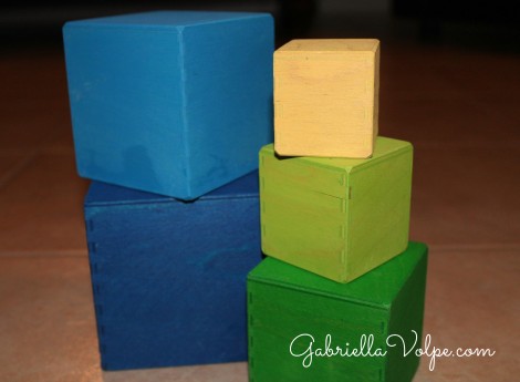 stacking wooden blocks - toys for the child with special needs