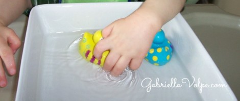 water play - science for the child with special needs
