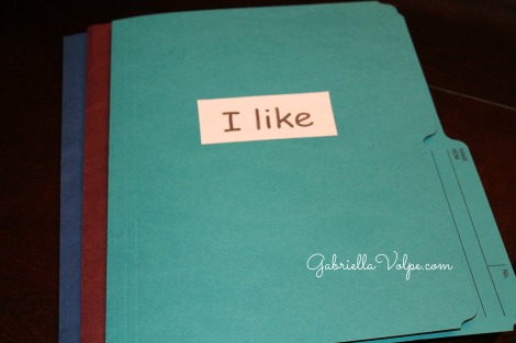I like_rebus folder for child with special needs