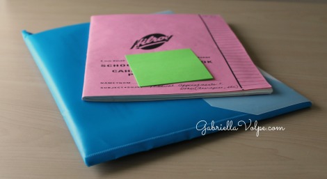 Notebook for keeping notes of medical appointments